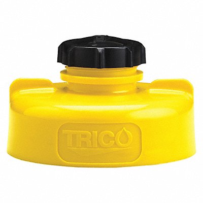 TRICO 34430 Storage Lid Yellow Plastic 6 in H