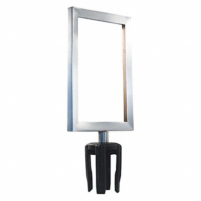 VISIONTRON FR711HDSCCSB Sign Frame 11 H 7 W Chrome