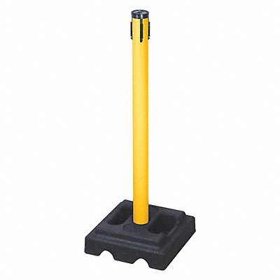 RETRACTA-BELT 302PYWRCV Outdoor PVC Post Receiver/No Belt