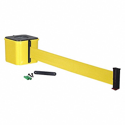 RETRACTA-BELT WM412YW30YWRE Retractable Belt Barrier 30 ft Yellow