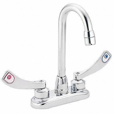 MOEN COMMERCIAL 8278 Gooseneck Chrome Moen M-Dura Cast Metal