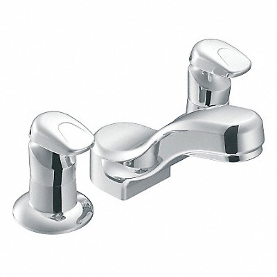 MOEN COMMERCIAL 8889 Low Arc Chrome Moen M-Press Brass 0.5gpm