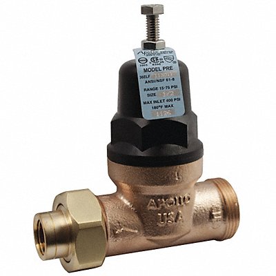 APOLLO 36ELF10501T Water Pressure Reducing Valve 1 in