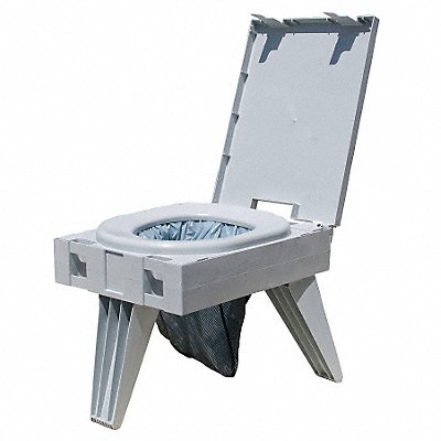 CLEANWASTE D119PET Portable Toilet Plastic 500 lb MaxWeight