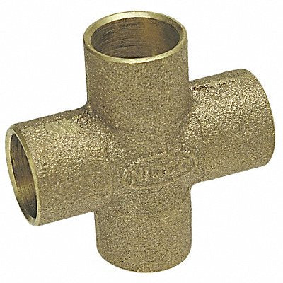 NIBCO 735LF12 Reducing Cross LL Cast Bronze 1/2 xCxC