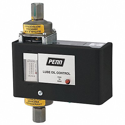 JOHNSON CONTROLS P28AN1C Mech Lube Oil Pressure Cont 70 psi Max