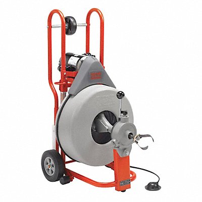RIDGID K750withC24 Drain Cleaning Machine Corded 200 RPM
