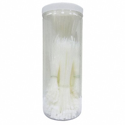 POWER FIRST 40J771 Cable Tie Kit Natural 650 Pc