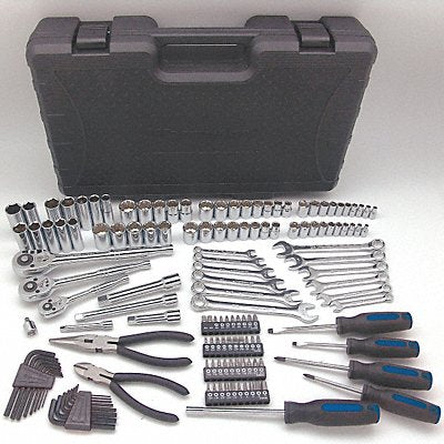 WESTWARD 40JD43 Master Tool Set SAE and Metric 148-Piece