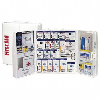 FIRST AID ONLY 1300FAE0103 FirstAidKit w/House 299pcs 4 1/8x14 WHT