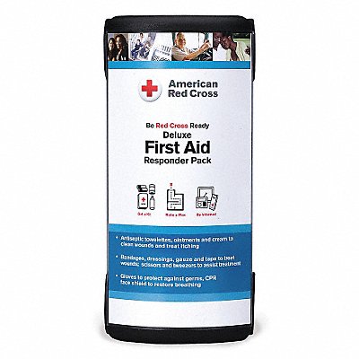 FIRST AID ONLY RC675 FirstAid Kit w/House 66pcs 2.75x8 Black