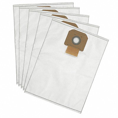 DEWALT DWV9402 Vacuum Bag Fleece 1-Ply Reusable PK5