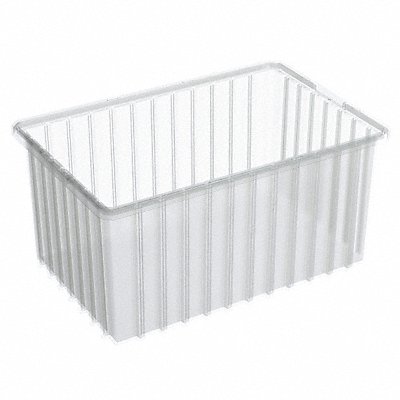 AKRO-MILS 33168SCLAR F8532 Divider Box Clear Polymer 18
