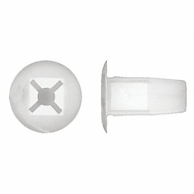 GRAINGER 1572PK Grommet 0.314 OD Nylon PK25