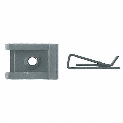GRAINGER 1350PK U Spring Nut Phosphate Steel #8 0.15x0.5625in PK100