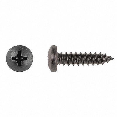 GRAINGER 1723PK Screw Size #10 Phosphate 11/16 L PK100