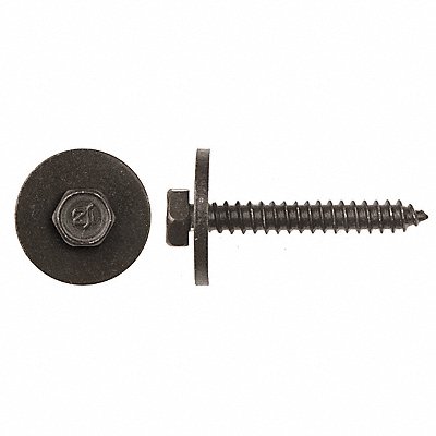 GRAINGER 10684PK Screw Size M4.2 7mm Phosphate 30 mm PK15