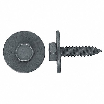 GRAINGER 5956PK Screw Size M6.3 10mm Phosph 25 mm PK25