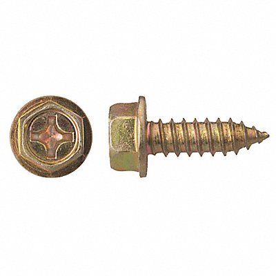 GRAINGER 2123PK Screw Size M6 10mm Zinc 20 mm PK50
