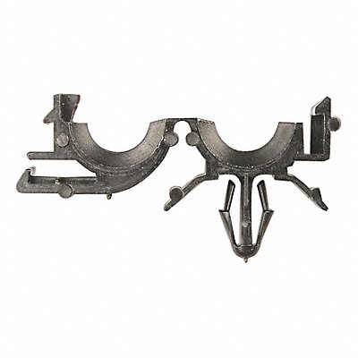 GRAINGER 1237PK Clip Wire Loom Routing 11/32 In PK25