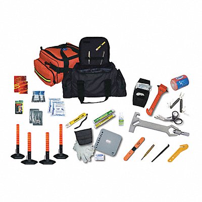 EMI 473 Emerg. Medical Kit Orng 20inWx9inH