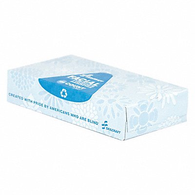 ABILITY ONE 8540010000000 Facial Tissue 100 White