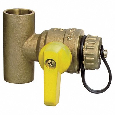 WEBSTONE 50674W Boiler Drain Valve 1 in C x C