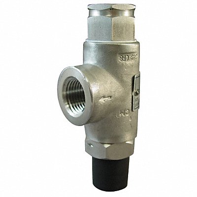KUNKLE VALVE 0140B01ME0100 Safety Relief Valve 3/8 x 1/2 In 100 psi