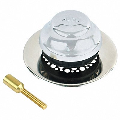 WATCO 4875NFACPG51 Drain Stopper 2 7/8 in Dia Plastic SS