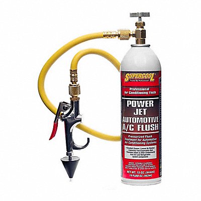 SUPERCOOL 27637 Power Jet Aerosol A/C Flush Kit