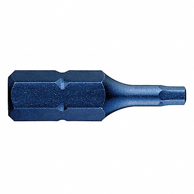 WESTWARD 40L565 Insert Bit SAE 1/4 Hex 7/32 1 PK5