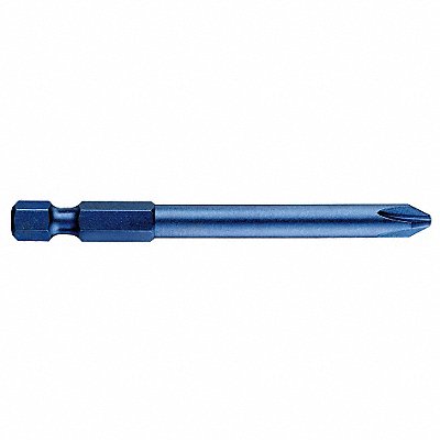 WESTWARD 40L627 Power Bit SAE 1/4 Hex Power Drive PK5