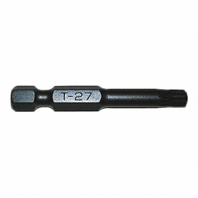 WESTWARD 40L663 Power Bit SAE 1/4 Hex Power Drive PK5