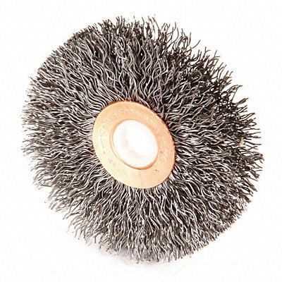 WEILER 90854 Crimped Wire Wheel Brush Arbor 2-1/2 In.