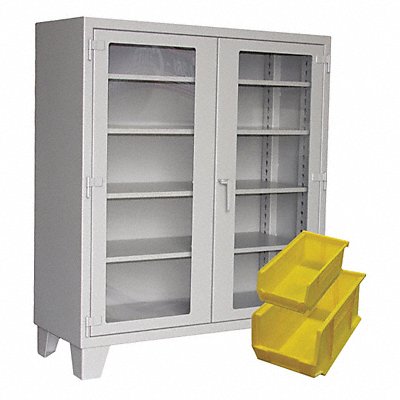 GREENE MANUFACTURING INC. EX7341BS5CSPCFG2 Storage Cabinet 78 x54 x24 Chrcl Bns