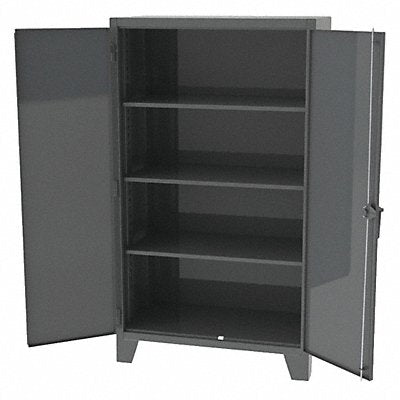 GREENE MANUFACTURING INC. EX7841 Storage Cabinet 84 x48 x24 Charcoal 4Shlv