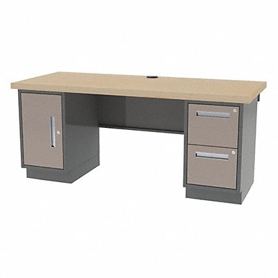 GREENE MANUFACTURING INC. DTL6JF Workbench Butcher Block 72 W 30 D