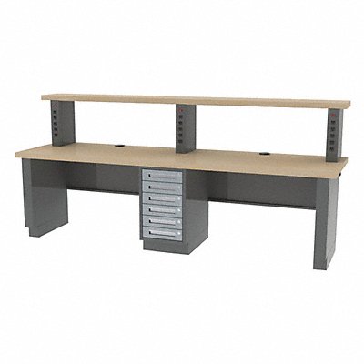 GREENE MANUFACTURING INC. DTL8ACAZ Workbench Butcher Block 96 W 30 D