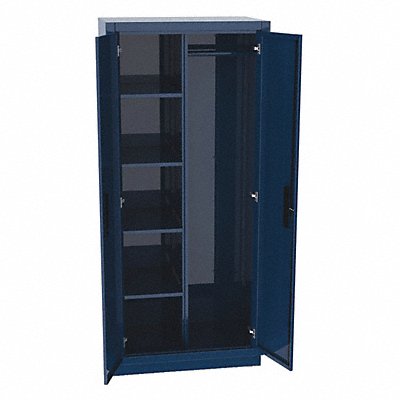 GREENE MANUFACTURING INC. WC43672 Storage Cabinet 72 x36 x24 Charcoal 4Shlv