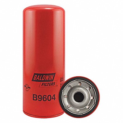 BALDWIN FILTERS B9604 Lube 10-15/32 in L x 4-1/4 in Dia