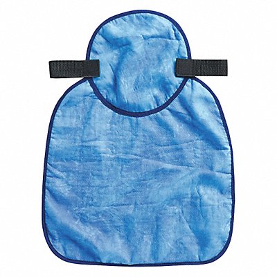 CHILL-ITS BY ERGODYNE 6717CT Hard Hat Neck Shade Cotton Blue
