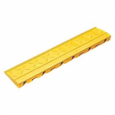 ERGO ADVANTAGE SAFE-FLEX ESDA3Y Mat Ramp Yellow 4 in x 18 in PK10