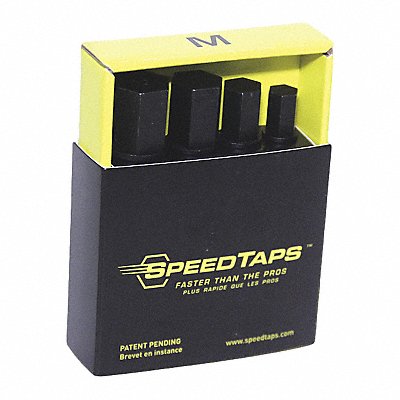 SPEEDTAPS SPDTPSM4X5 Multi Size Tap Set 4pc UNC PK5