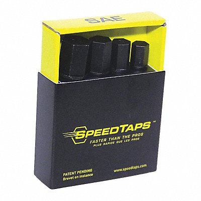 SPEEDTAPS SPDTPSSAE4X5 Multi Size Tap Set 4pc UNC PK5
