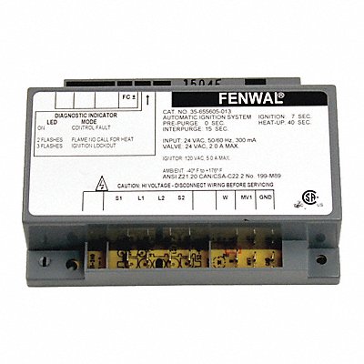 FENWAL IGNITION CONTROLS 35655605013 Control Board 24V