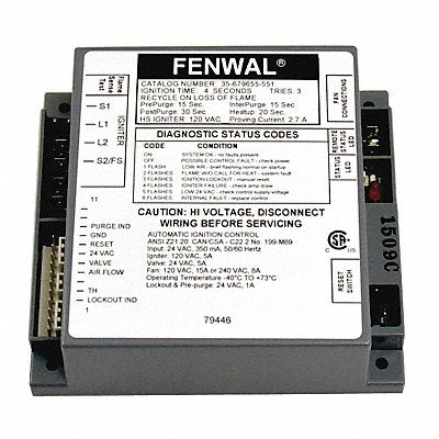 FENWAL IGNITION CONTROLS 35679655551 Control Board