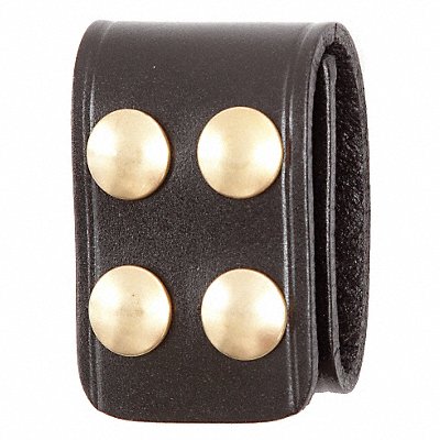 GOULD GOODRICH INC. B129BR Belt Keeper Universal Black 1-3/4 In