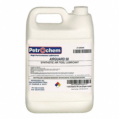 PETROCHEM AIRGUARD68001 Air Tool Lubricant Synthetic Base 1 gal.