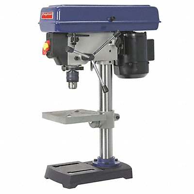 DAYTON 40PM08 Bench Drill Press 1/3 hp 1/2 Chuck