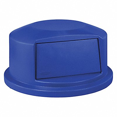 RUBBERMAID COMMERCIAL PRODUCTS 1834840 D1932 Garbage Can Top Dome Swing Closure Blue